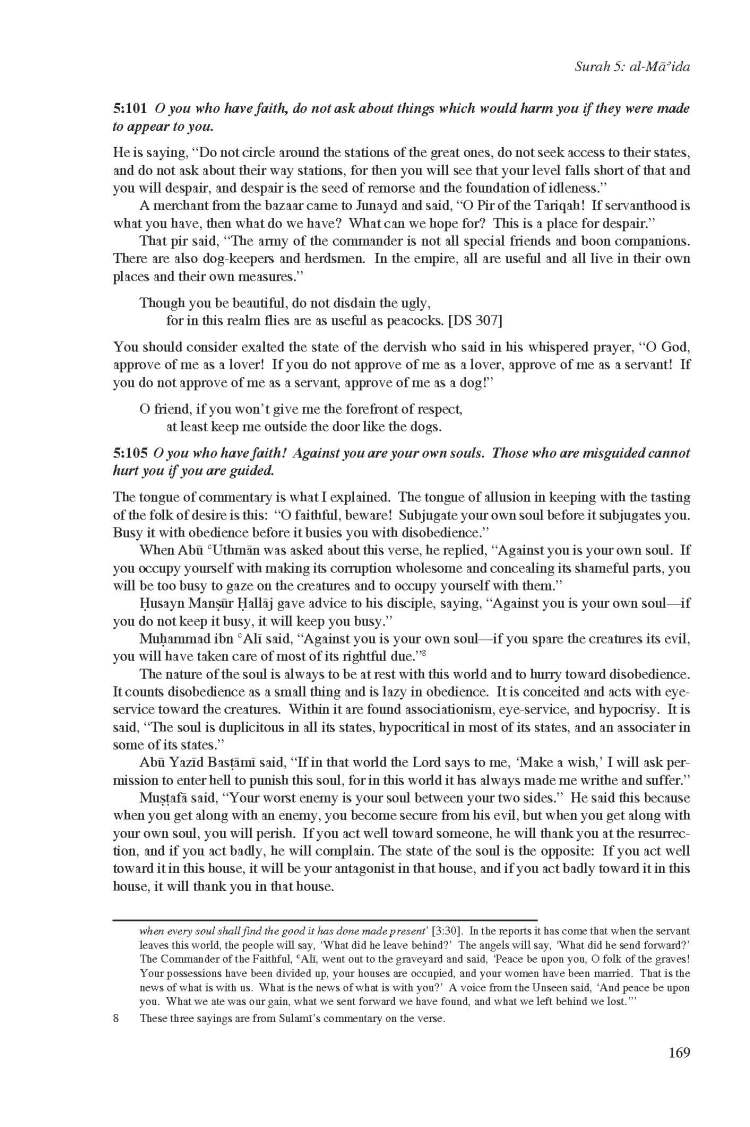 Kashf al-Israr wa 'Eddat al-Abrar by Khwaja Abdullah Ansari_Page_189