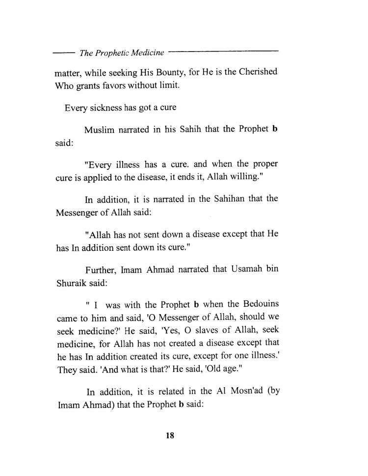 Tibb al Nabawi (Prophetic Medicine), Imam ibn Qayyim_Page_020