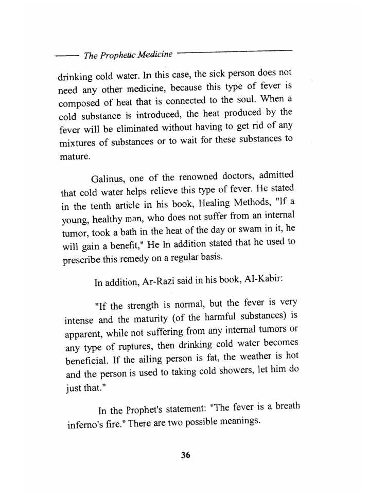 Tibb al Nabawi (Prophetic Medicine), Imam ibn Qayyim_Page_038