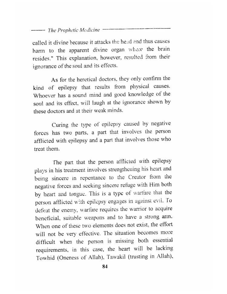 Tibb al Nabawi (Prophetic Medicine), Imam ibn Qayyim_Page_086