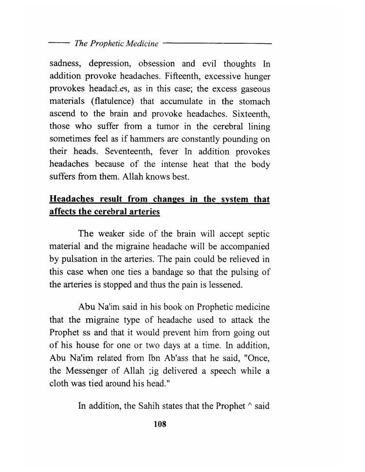 Tibb al Nabawi (Prophetic Medicine), Imam ibn Qayyim_Page_110