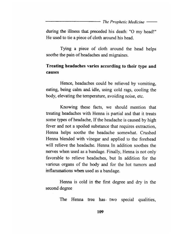 Tibb al Nabawi (Prophetic Medicine), Imam ibn Qayyim_Page_111