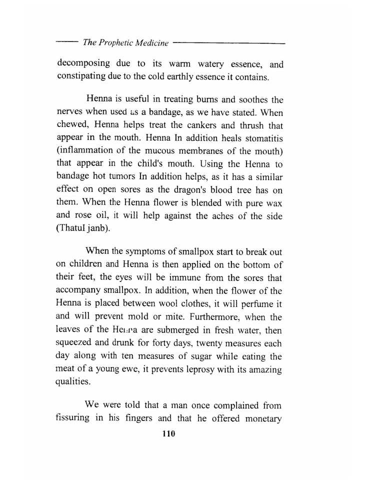 Tibb al Nabawi (Prophetic Medicine), Imam ibn Qayyim_Page_112