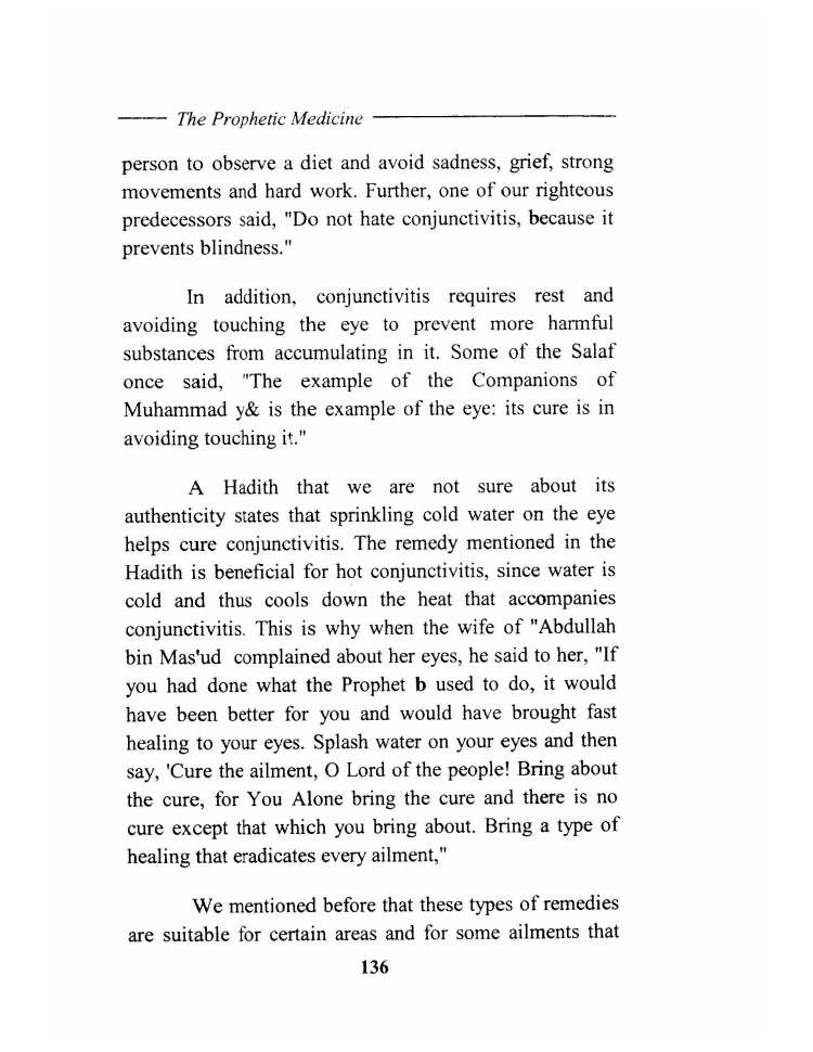 Tibb al Nabawi (Prophetic Medicine), Imam ibn Qayyim_Page_138